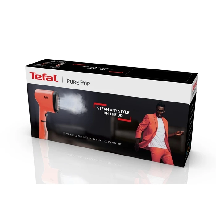 Ατμοκαθαριστής Ρούχων Tefal Pure Pop DT2022 0.07L 1300W Coral