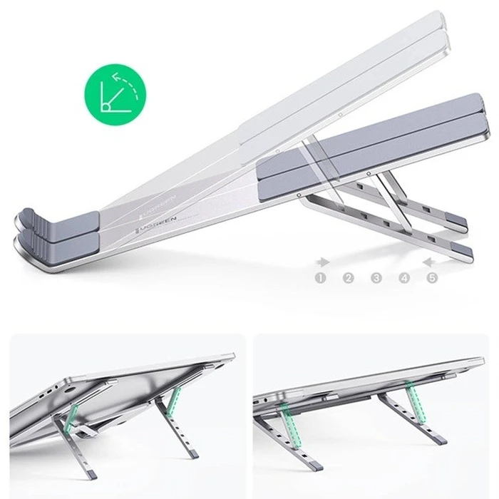 Βάση Laptop Ugreen LP451 Adjustable Silver