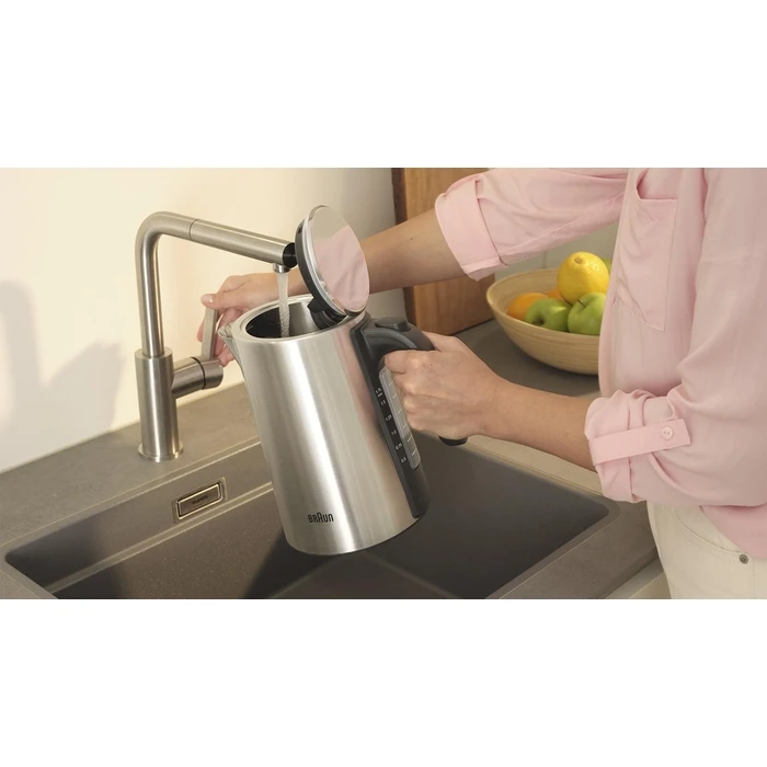 Βραστήρας Braun WK 5205 BK 1.7L 2200W Black, Stainless steel