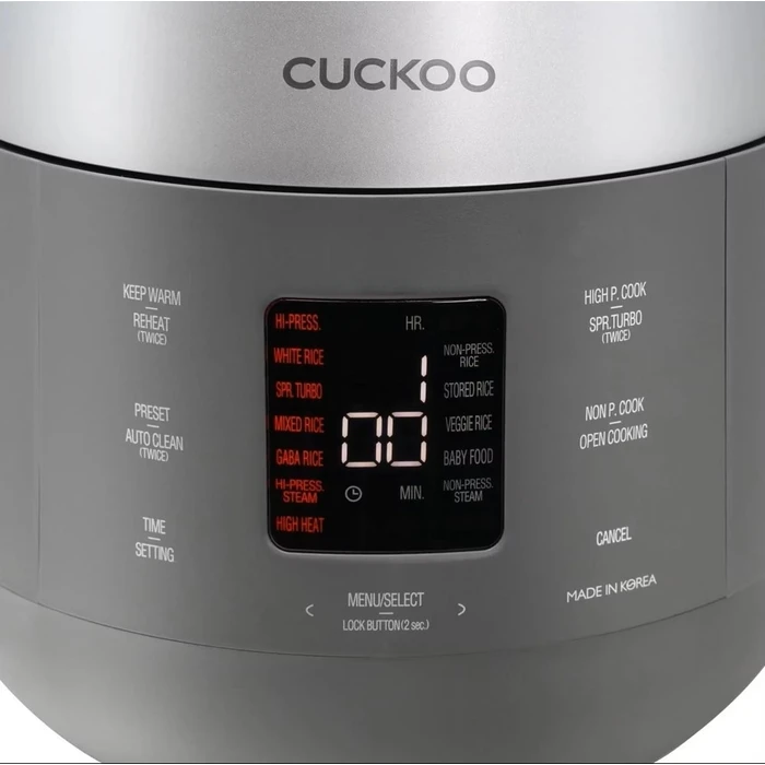 Βραστήρας Ρυζιού Cuckoo CRP-ST1009F 1.8L 1150W Grey