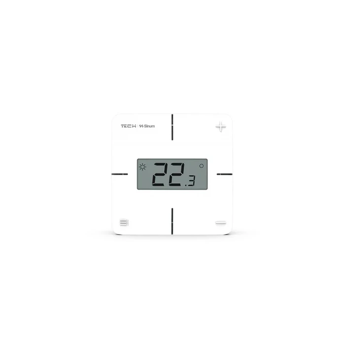 Διακόπτης Τοίχου Sinum white wired room thermostat R-S1 Tech Controllers