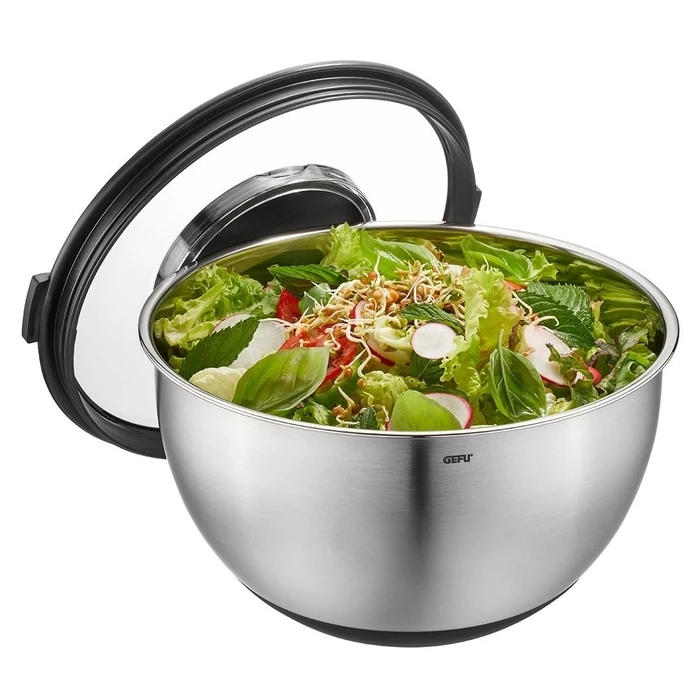 Δοχεία Φαγητού Gefu 35055 Round Bowl Black, Stainless steel 2 pc(s)