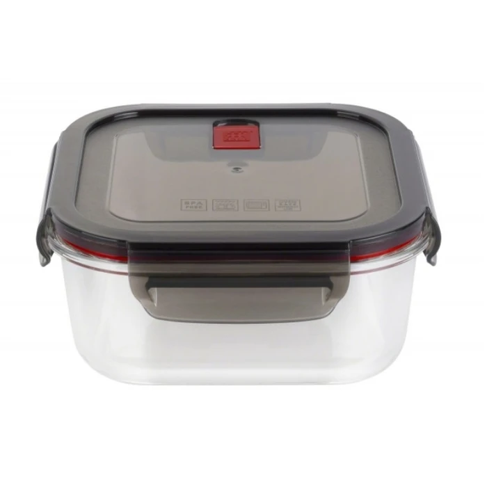 Δοχεία Φαγητού Zwilling 39506-006-0 Square Box 1.1L Black, Transparent 1 pc(s)