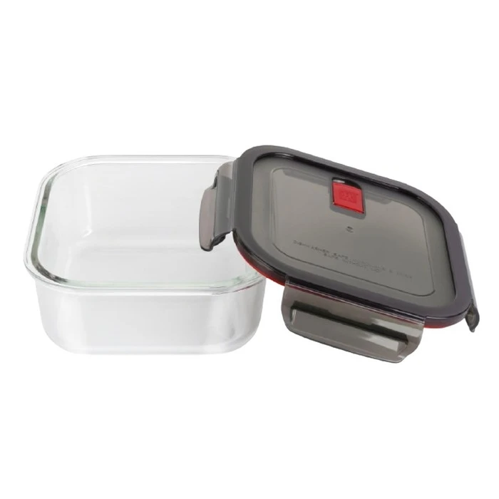 Δοχεία Φαγητού Zwilling 39506-006-0 Square Box 1.1L Black, Transparent 1 pc(s)