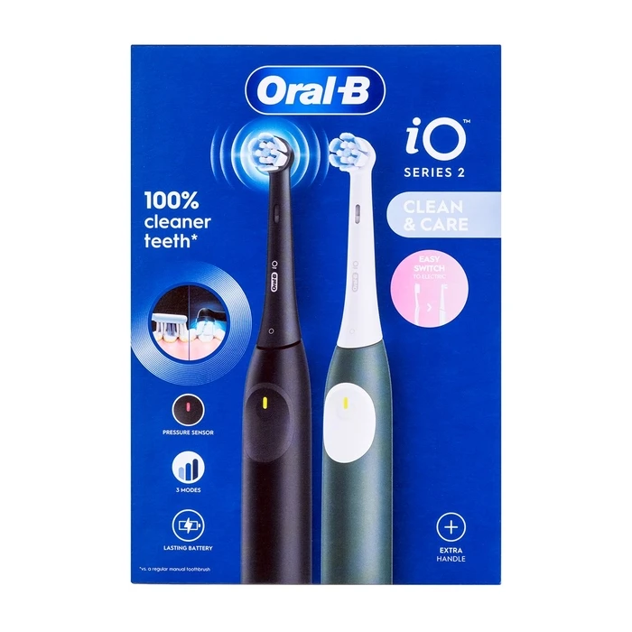 Ηλεκτρική Οδοντόβουρτσα Oral-B iO SERIE 2 Night Black+Forest Green