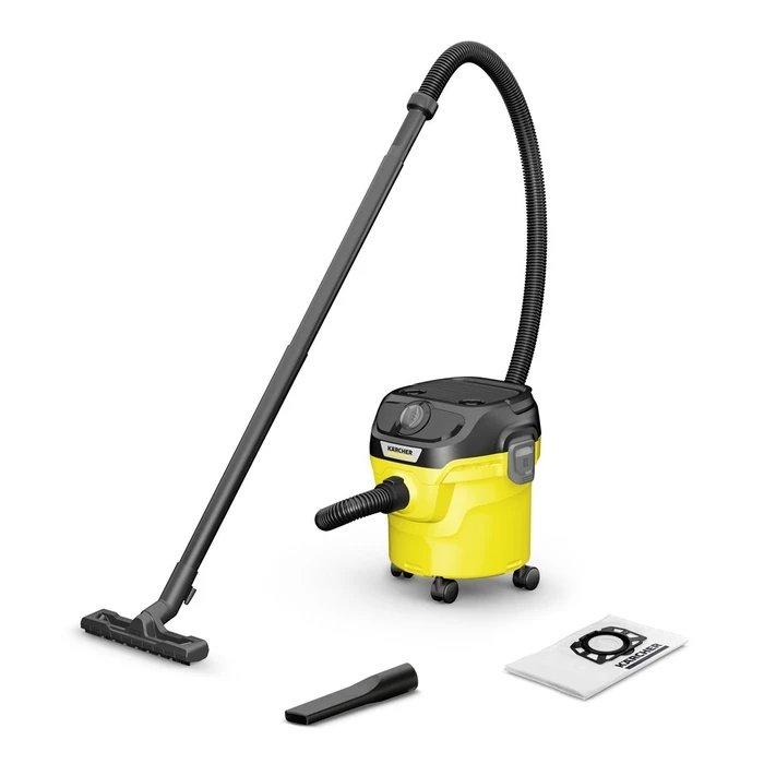 Ηλεκτρική Σκούπα Karcher 1.628-401.0 dust extractor Black, Yellow 12L 1000 W