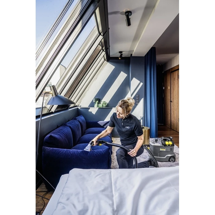 Ηλεκτρική Σκούπα Karcher Puzzi 8/1 Drum Wet 1200W Bagless 1.100.240.0