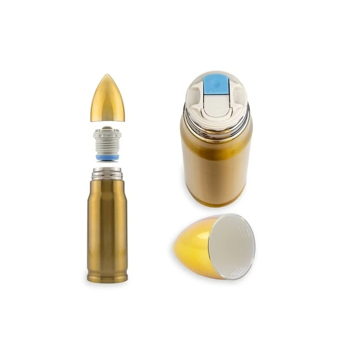 Θερμός Bullet Brass cartridge 350 ml