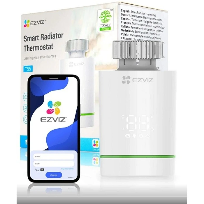 Θερμοστατική Κεφαλή Ezviz SMART RADIATOR THERMOSTAT CS-T55