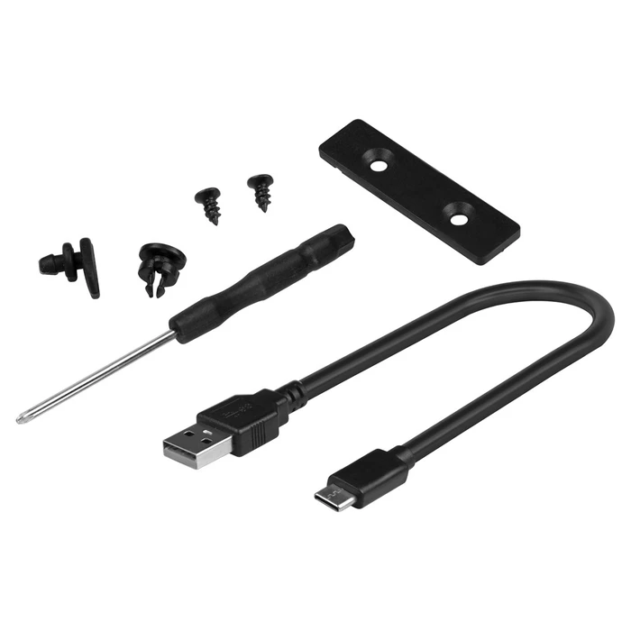 Θήκη για Σκληρό Δίσκο Savio AK-84 SSD enclosure Black M.2