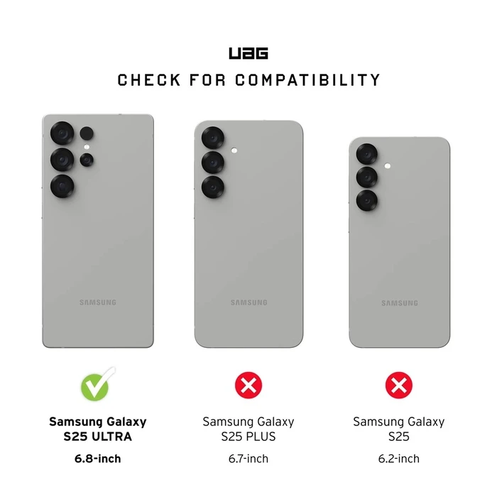 Θήκη Κινητού Urban Armor Gear Metropolis LT (6.8") Black, Grey