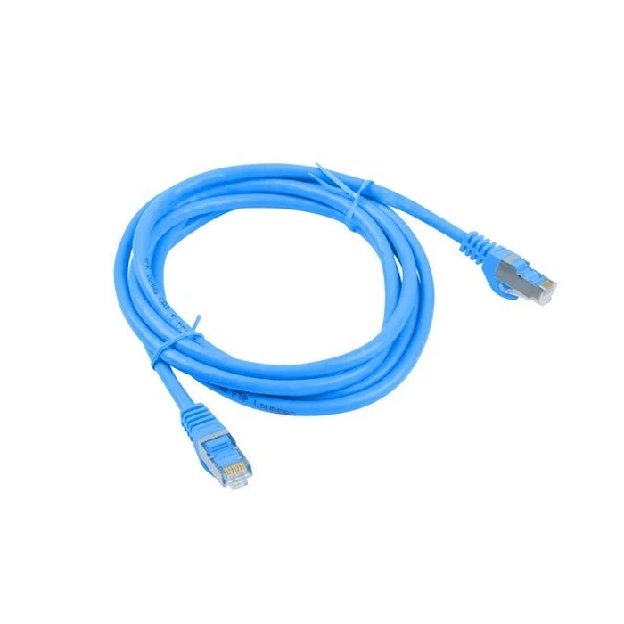 Καλώδιο Δικτύου Lanberg PCF6-10CC-0100-B Blue 1m Cat6 F/UTP (FTP)