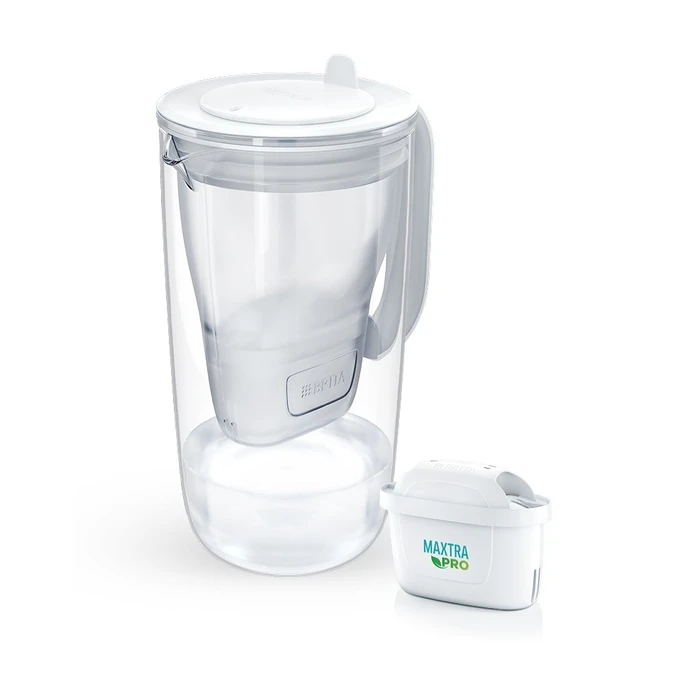 Κανάτα με Φίλτρο Brita Glass+1 Maxtra Pro PP (grey)