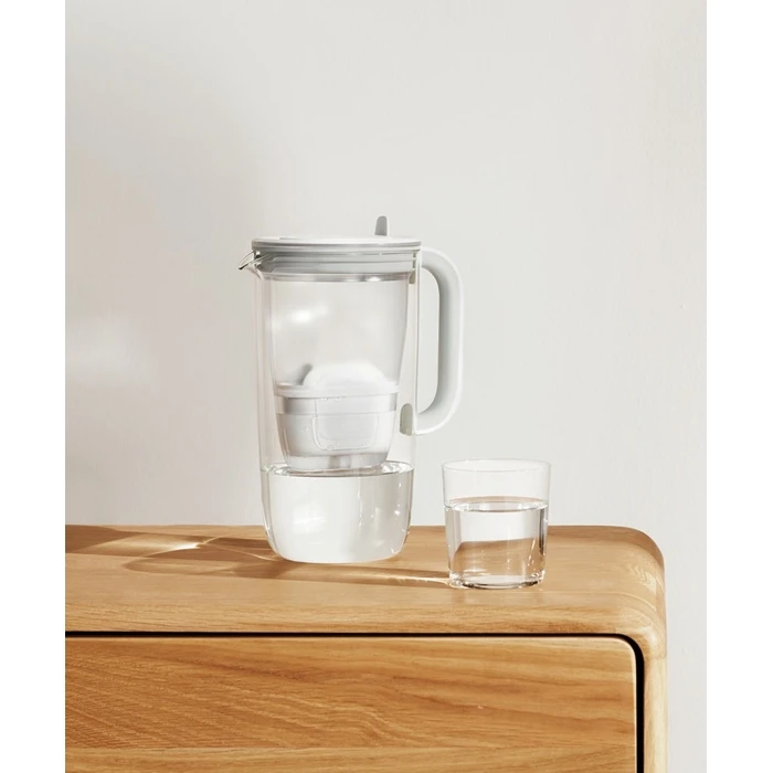 Κανάτα με Φίλτρο Brita Glass+1 Maxtra Pro PP (grey)