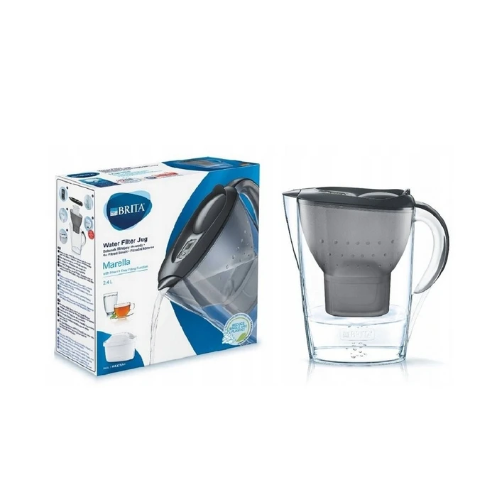 Κανάτα με Φίλτρο Brita Marella+1 Maxtra Pro PP (2.4 l, graphite)