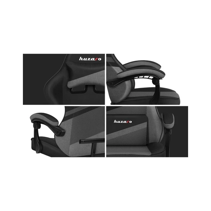 Καρέκλα Gaming - Huzaro Force 4.4 Grey Mesh