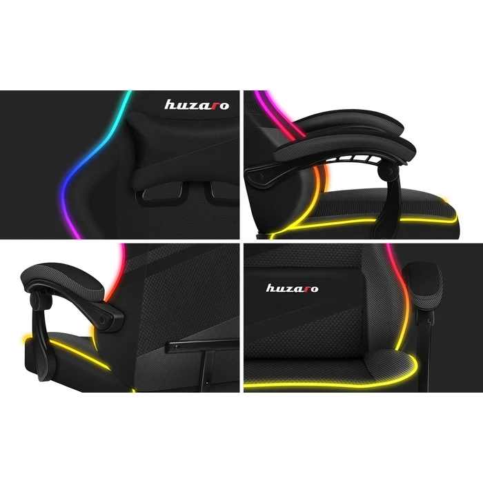 Καρέκλα Gaming - Huzaro Force 4.4 RGB Black