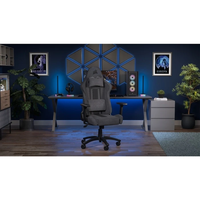 Καρέκλα Gaming Corsair TC100 Gepolsterter Sitz Gepols