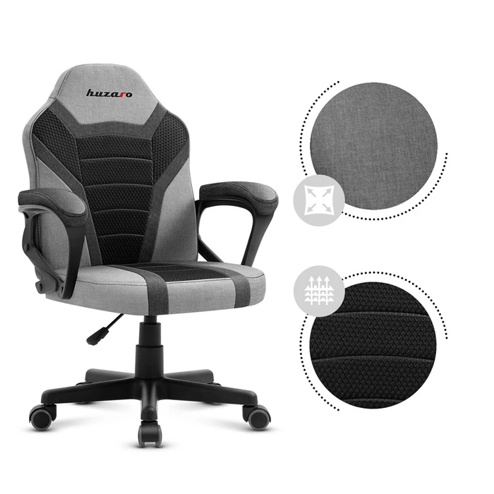 Καρέκλα Gaming for children Huzaro HZ-Ranger 1.0 Gray Mesh, gray and Black