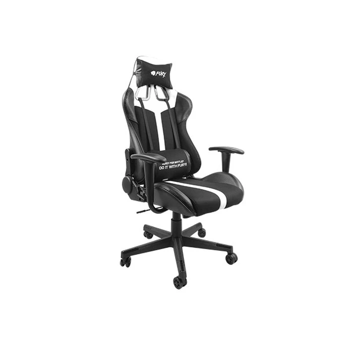 Καρέκλα Gaming Fury Avenger XL Universal Padded seat Black, White