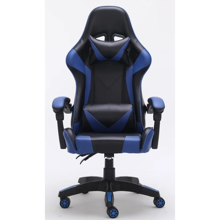 Καρέκλα Gaming Topeshop FOTEL REMUS Blue office/computer Padded backrest