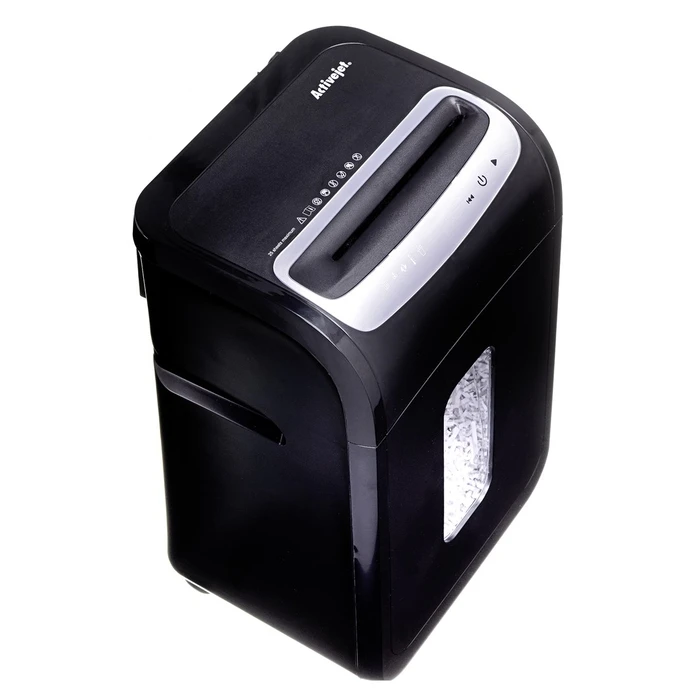 Καταστροφέας Εγγράφων Activejet ASH-2502C, P-4, 28 l, shreds 4x40 mm, Black