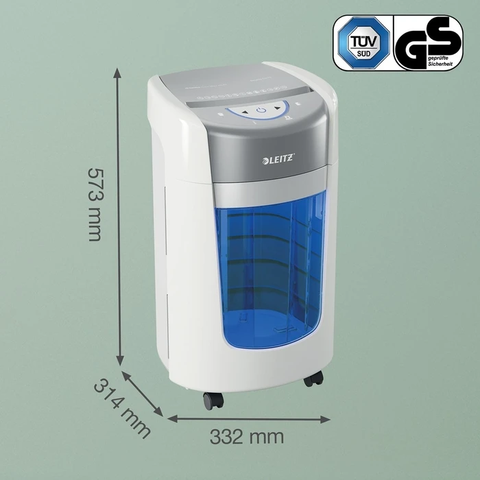 Καταστροφέας Εγγράφων Leitz IQ OptiMax 225 Micro Cut Paper Security P5 15L - White