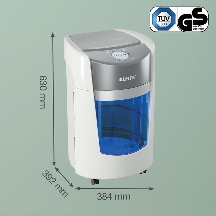 Καταστροφέας Εγγράφων Leitz IQ OptiMax 350 Micro Cut Paper Security P5 22L - White