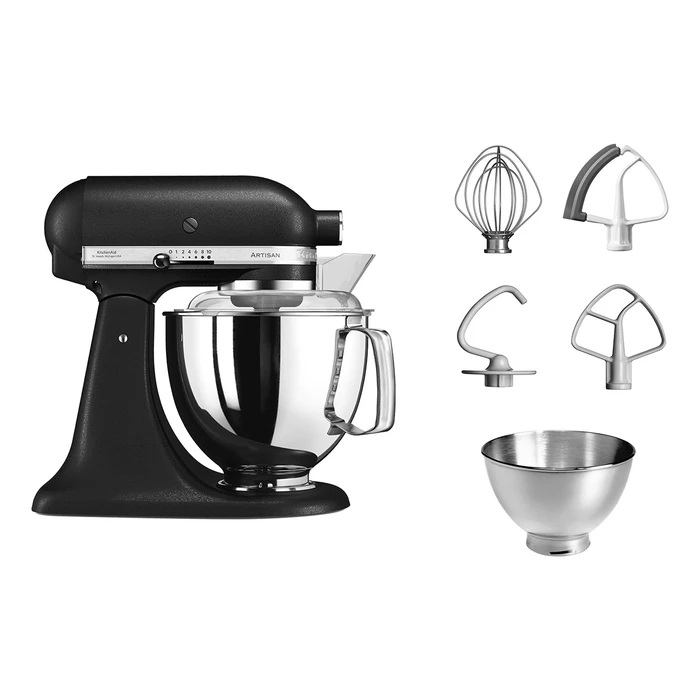 Κουζινομηχανή KitchenAid 5KSM175PSEBK Artisan 300W 4.8L Black