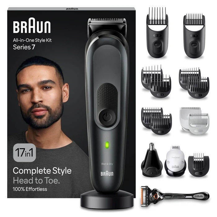 Κουρευτική Μηχανή Braun MGK7491 Black