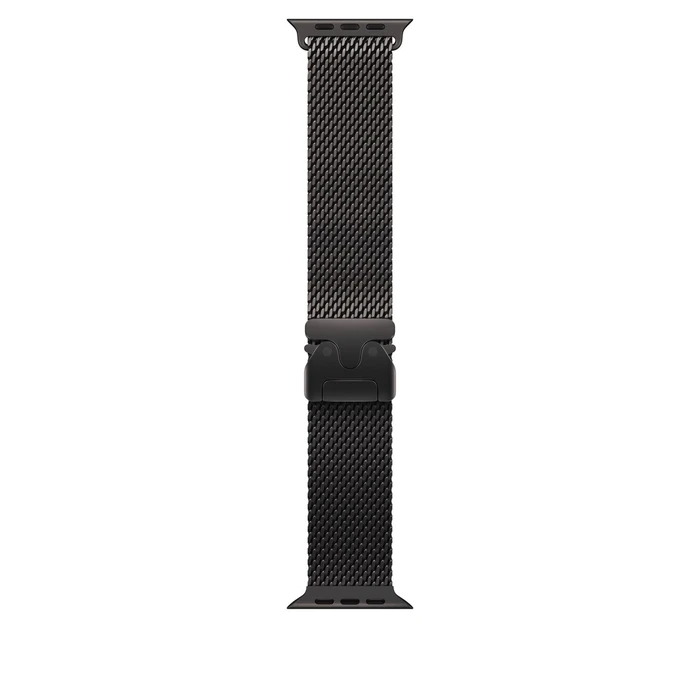 Λουράκι Apple 49mm Black Titanium Milanese Loop - Small