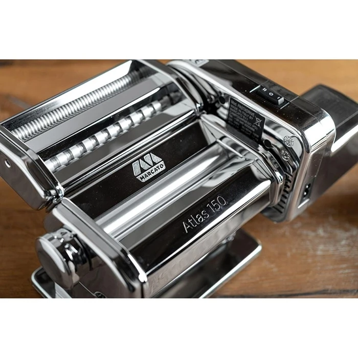 Μηχανή Φύλλου/Ζυμαρικών Atlas Pasta Maker with Motor, Silver