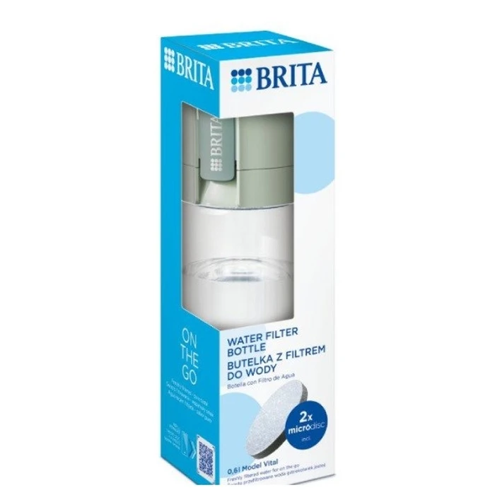 Παγούρι Brita Vital Filtering 0.6L Pastel green