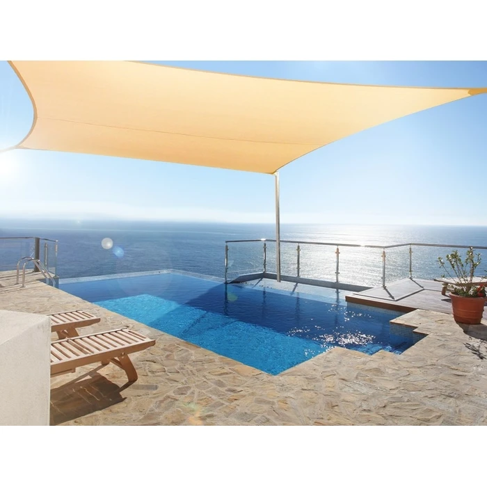 Πανί Σκίασης Sunscreen UV polyester 5m square GreenBlue GB505