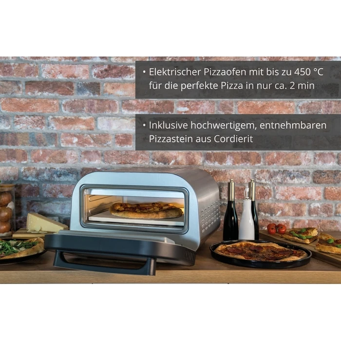 Παρασκευαστής Πίτσας Unold 68816 1 pizza(s) 1700W Silver