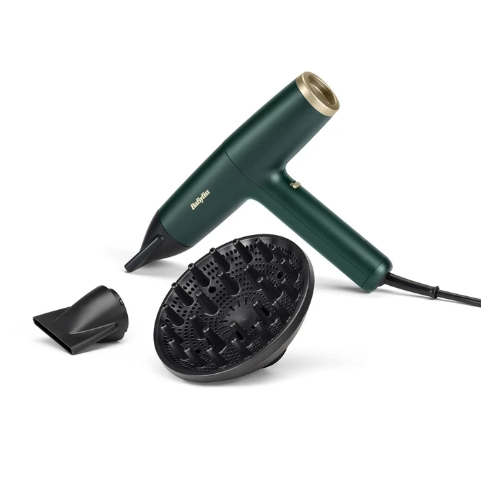 Πιστολάκι Μαλλιών Babyliss Air Power Pro 1700W Gold, Green