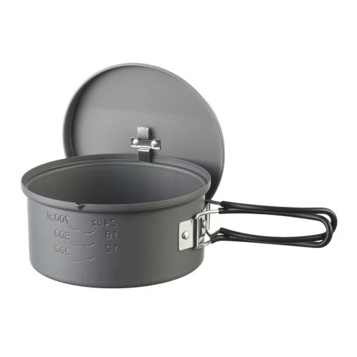Προετοιμασία Φαγητού Camping Esbit PT1100HA Pot 1.1L Aluminium, Black