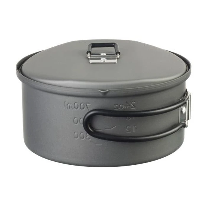 Προετοιμασία Φαγητού Camping Esbit PT1100HA Pot 1.1L Aluminium, Black