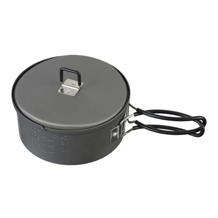 Προετοιμασία Φαγητού Camping Esbit PT1100HA Pot 1.1L Aluminium, Black