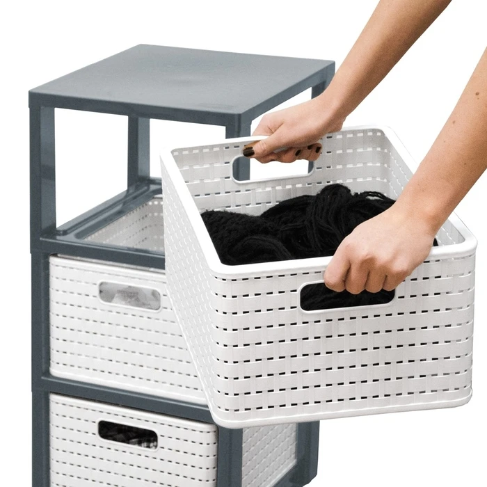 Ραφιέρα Πλαστική Rotho Country - shelf - 71,2 x 32,5 x 37,5 cm