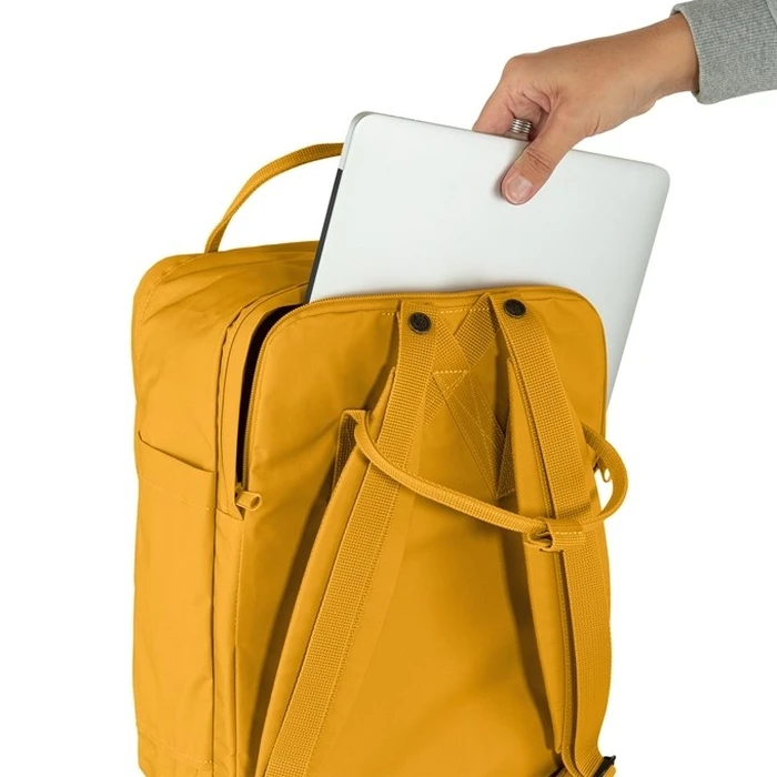 Σακίδιο Fjallraven Kanken Laptop 15" Casual Ochre Polyamide, Polypropylene (PP), Vinylon
