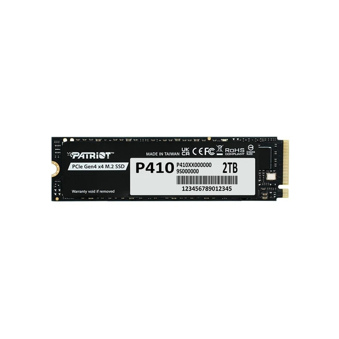 Σκληρός Δίσκος M.2 SSD 2TB Patriot Viper P410 PCI-Ex4 NVMe 1.4 5GB/s (P410P2TBM28H)