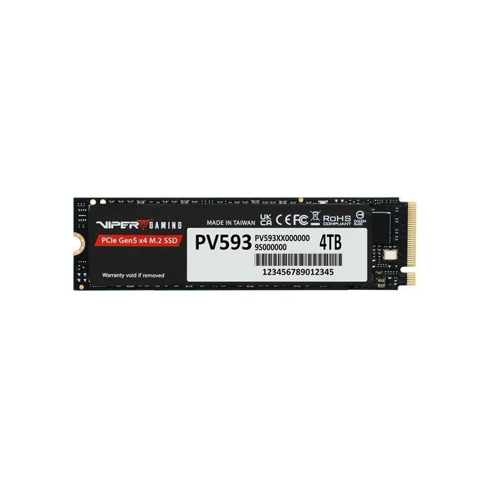 Σκληρός Δίσκος M.2 SSD 4TB Patriot Viper PV593 PCI-E Gen5 x4 NVMe2