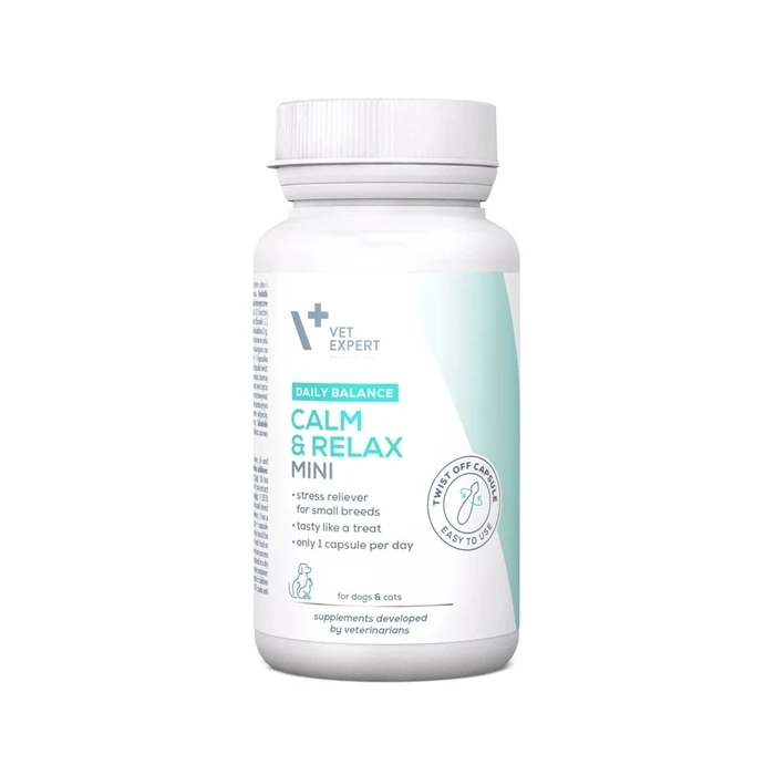 Συμπλήρωμα Διατροφής Vetexpert Calm&Relax Mini - for dogs and cats - 30 pcs