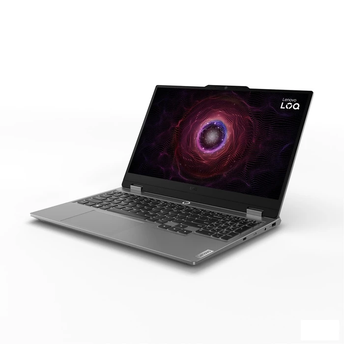 Laptop Lenovo 15.6" LOQ 15ARP9 AMD Ryzen 5 7235HS 12GB DDR5-SDRAM 512GB SSD NVIDIA GeForce RTX 3050 Wi-Fi 6 (802.11ax) NoOS Grey (US Keyboard) (83JC0041RM)