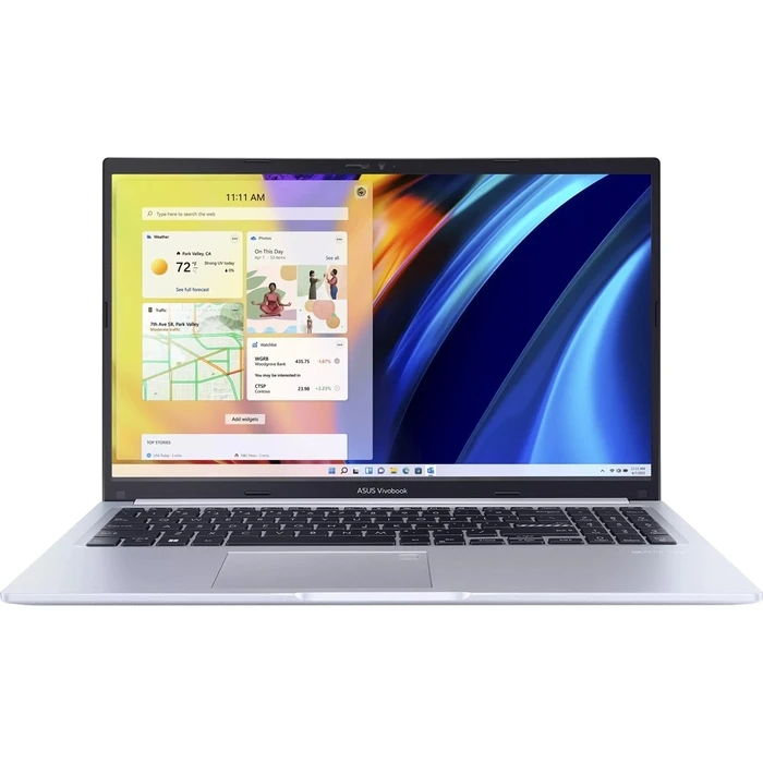 Laptop Asus 15.6'' Vivobook 15 A1502VA-BQ1021 i5-13420H FHD IPS AG 16GB DDR4 SSD512 Intel UHD Graphics WLAN+BT NoOS Cool Silver (US Keyboard) (A1502VA-BQ1021)