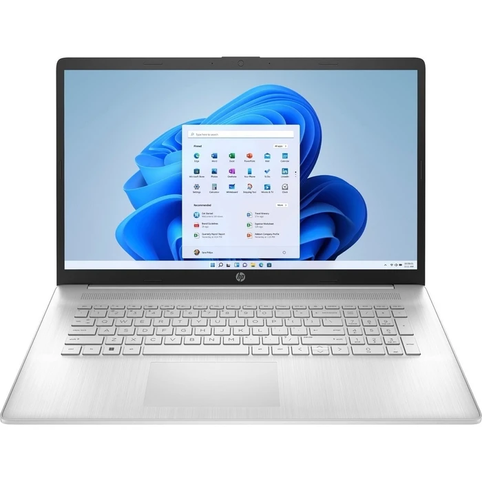 Laptop HP 17.3" 17-CP2025DDX Ryzen 5 7520U FHD IPS 8GB SSD512 BT Win11 Natural Silver (US Keyboard) (B4GX7UA)