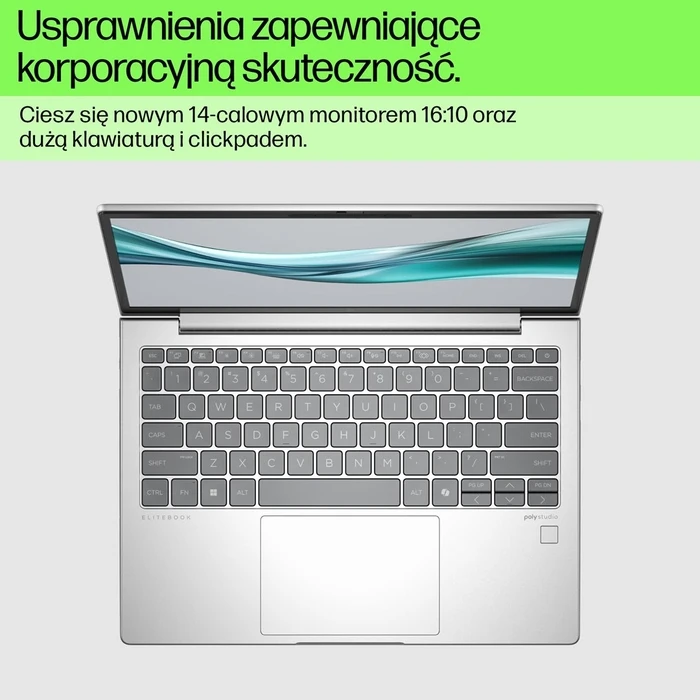 Laptop HP 14" EliteBook 640 G11 Intel Core Ultra 5 135U WUXGA 16GB DDR5-SDRAM 512GB SSD Wi-Fi 6E (802.11ax) WIN11Pro Silver (US Keyboard) (A37VSET)