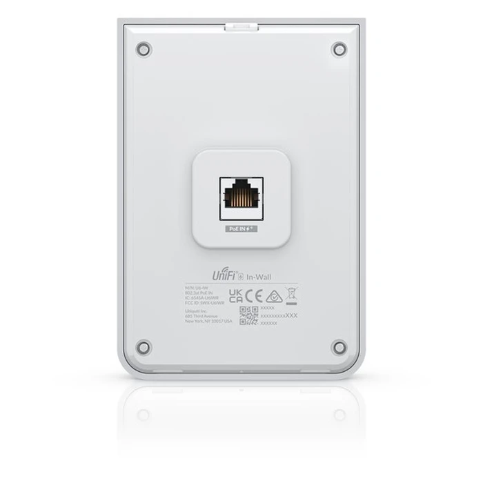Access Point Ubiquiti Unifi 6 In-Wall 4800 Mbit/s White (PoE)