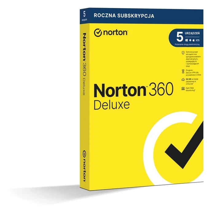 Antivirus NortonLifeLock Norton 360 Deluxe 1 year(s)